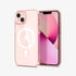 ACS03210 - iPhone 13 Pro Max Case Ultra Hybrid Mag Safe Compatible in white showing the back